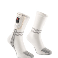 Heated Socks - Aerowhite | Sports Edition - USB | Thin & Durable