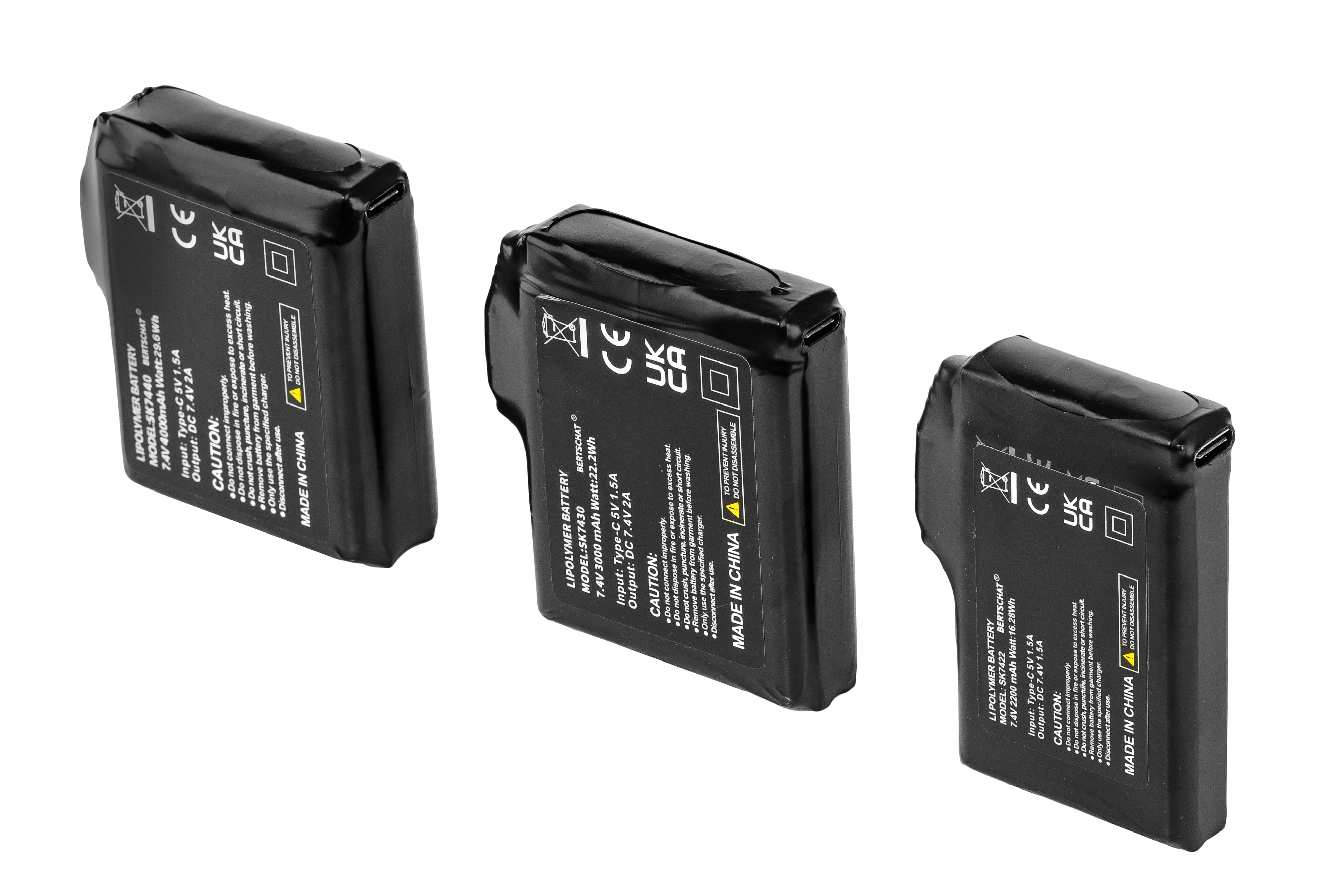 Extra Battery Pack 2,200 mAh | USB – BERTSCHAT®️