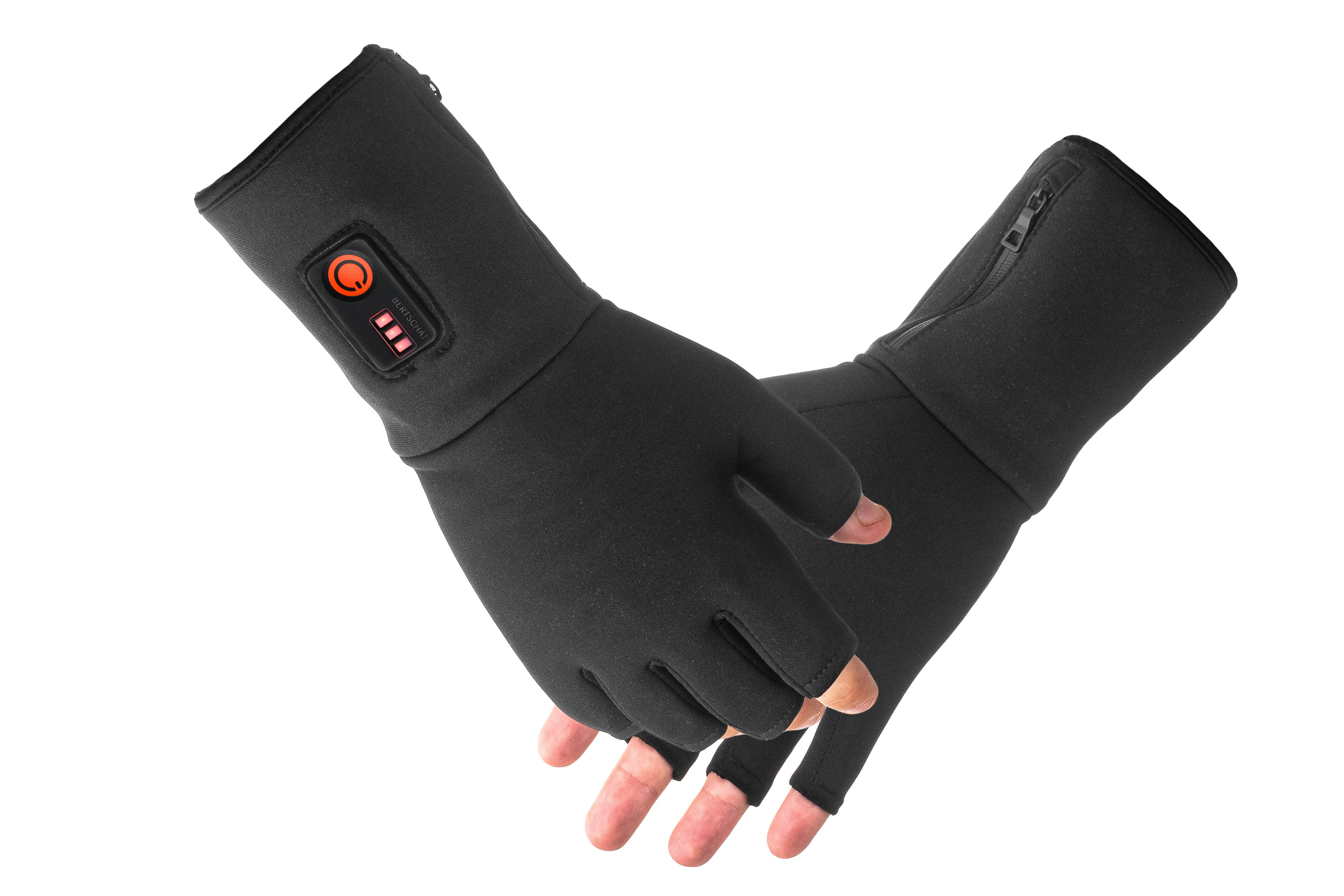 Fingerless Under Gloves Heated Liner Gloves Hunting Sports
