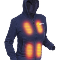 Heated Hoodie - Women | Dual Heating - Navy Blue