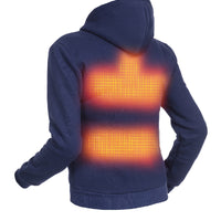 Heated Hoodie - Women | Dual Heating - Navy Blue