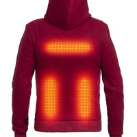 Heated Hoodie PRO | Women - Burgundy