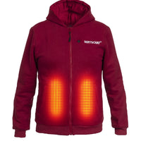 Heated Hoodie PRO |  Men - Burgundy