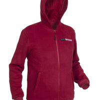 Beheizter Hoodie - Dual Heating | Herren - Burgund