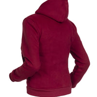 Heated Hoodie - Women | Dual Heating - Burgundy