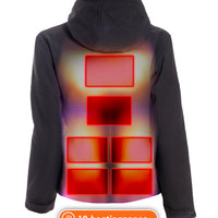 Beheizte Softshell-Jacke - Dual Heating | Damen – USB