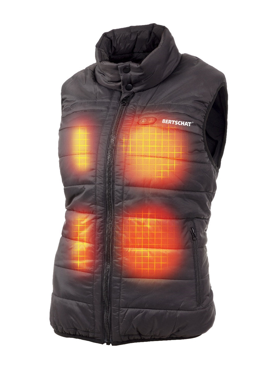 Padded Heated Bodywarmer Women - Dual Heating | USB