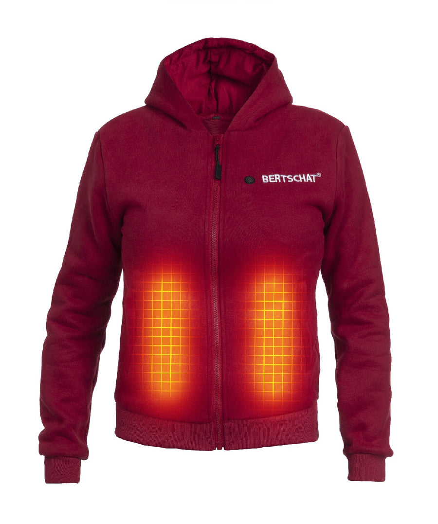 Heated Hoodie PRO |  Women - Burgundy