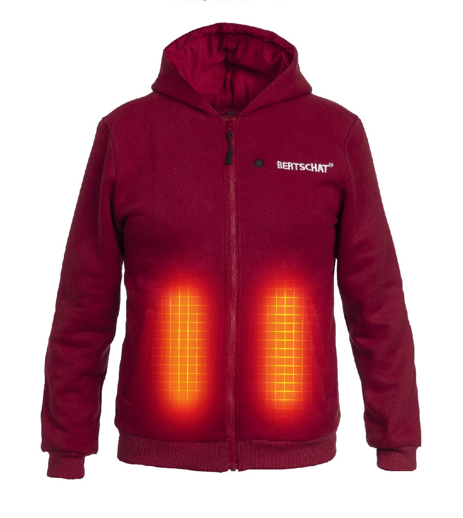 Heated Hoodie PRO |  Men - Burgundy