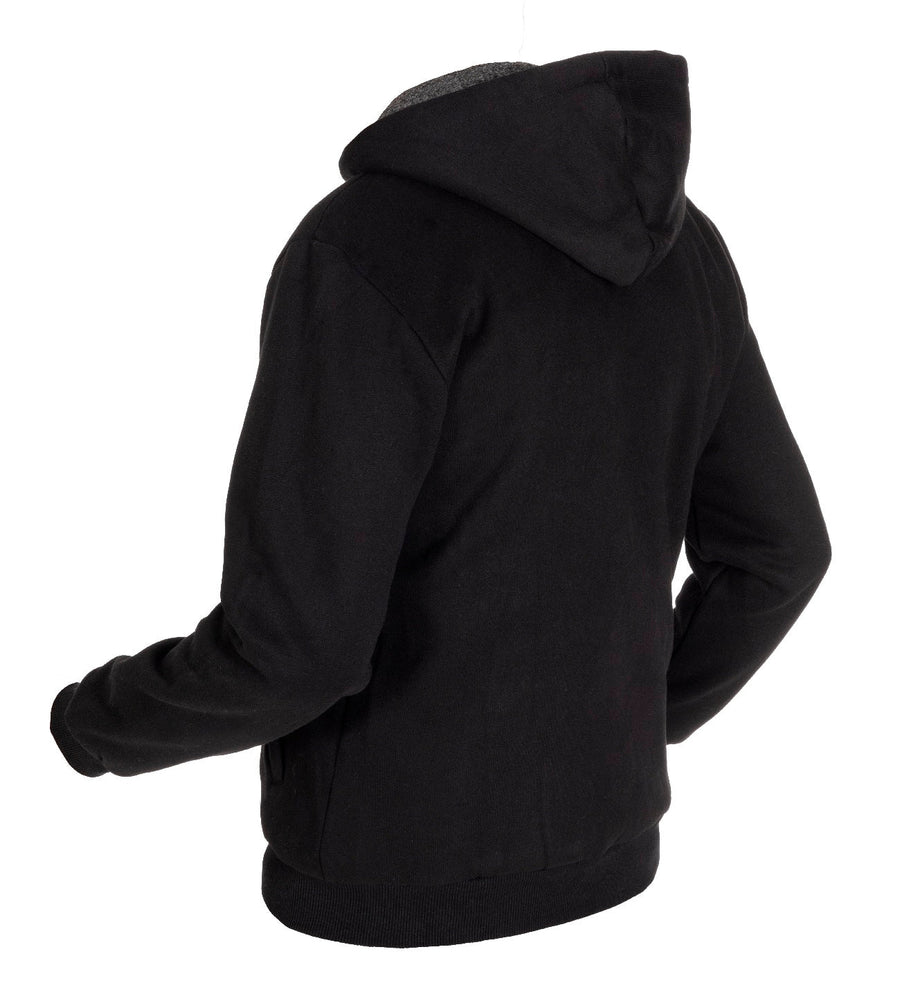 Beheizter Hoodie - Dual Heating | Herren - Schwarz