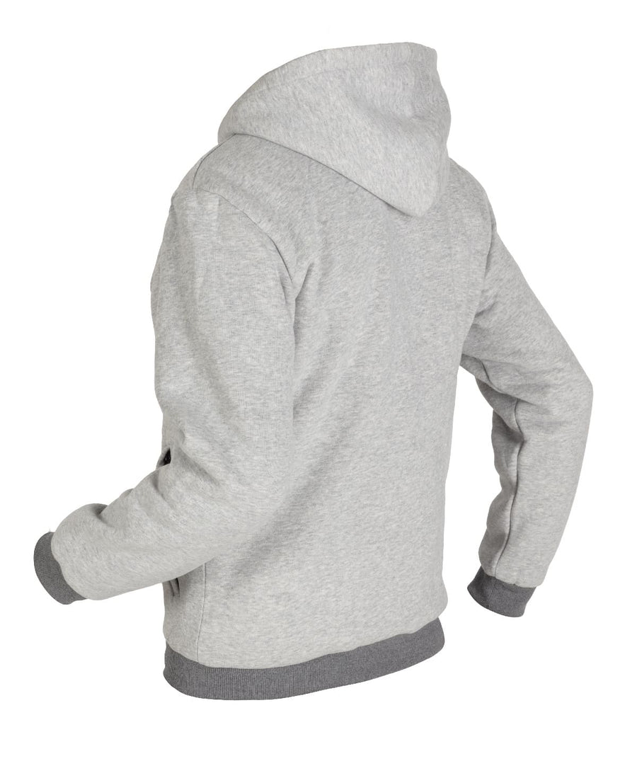 Beheizter Hoodie - Dual Heating | Herren - Grau