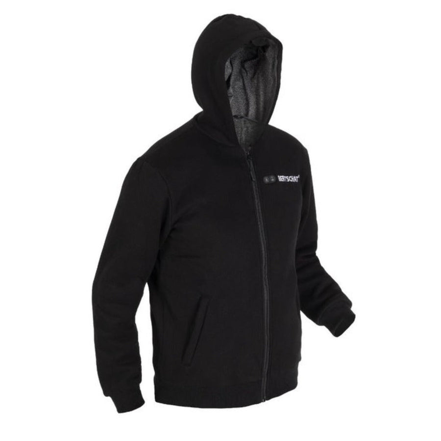 Beheizter Hoodie - Dual Heating | Herren - Schwarz