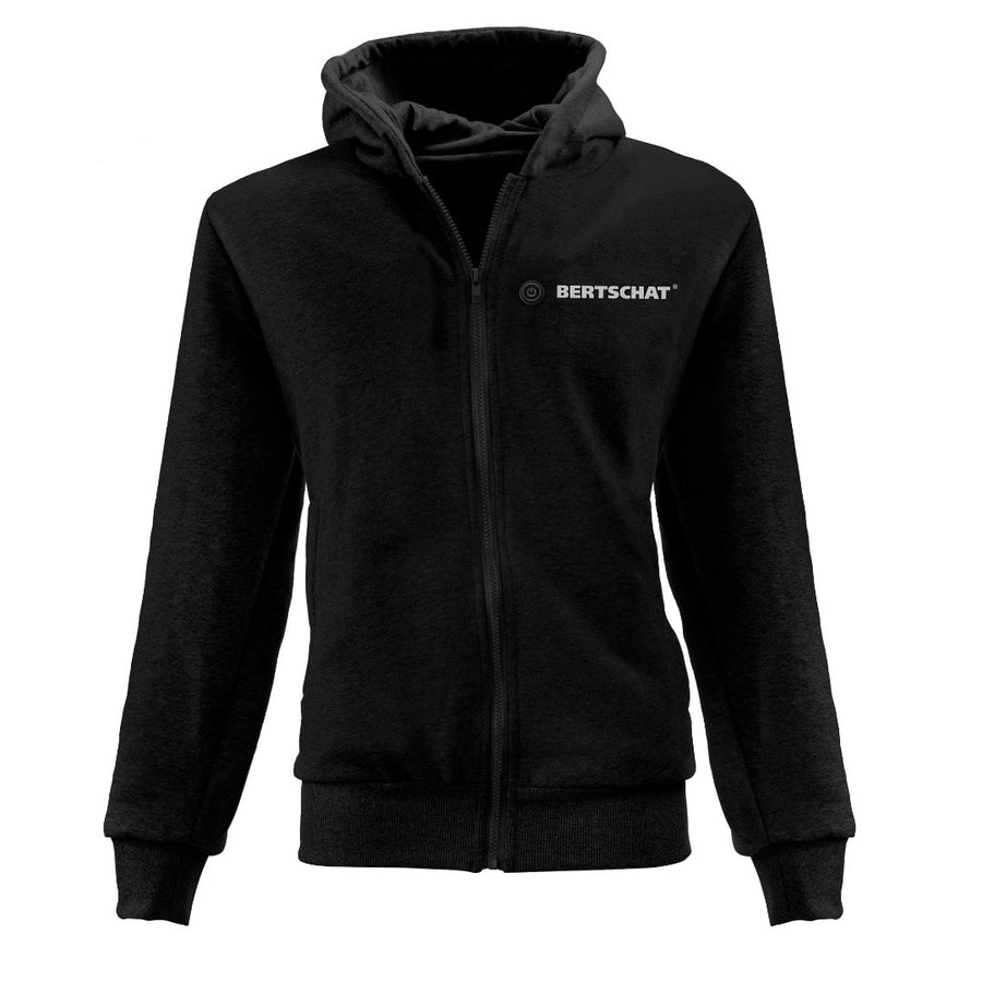 Beheizter Hoodie PRO | Damen - Grau/Schwarz