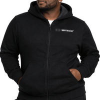 Heated Hoodie - Men | Dual Heating - Black