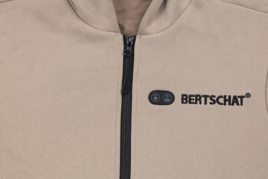 Beheizter Hoodie - Herren | Dual Heating - Beige