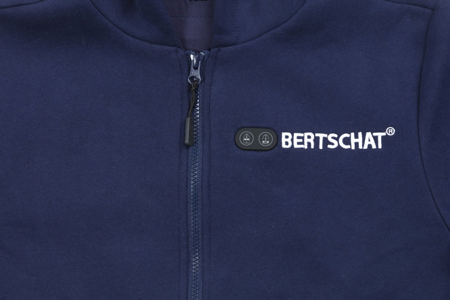 Beheizter Hoodie - Damen | Dual Heating - Navy Blau