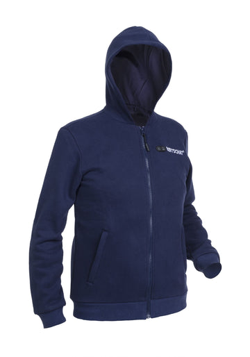 Beheizter Hoodie - Dual Heating | Herren - Navy Blau