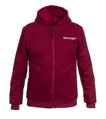 Beheizter Hoodie PRO | Herren - Burgund