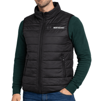 Padded Heated Bodywarmer Men - Dual Heating | USB