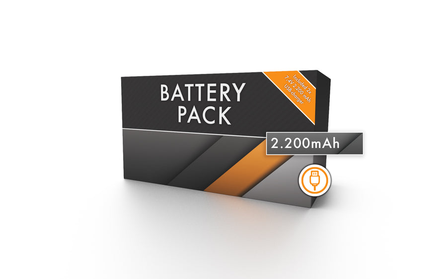 Extra Battery Pack 2,200 mAh | USB